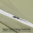thumbnail image 4 of Unique Bargains 1800 Microfiber Zippered Pillowcases 2pcs, 4 of 10