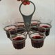 thumbnail image 1 of 5pcs Foldable Rotating Portable Glass Coffee Cup Portable Cup Holder, 1 of 2