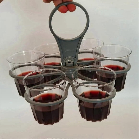 5pcs Foldable Rotating Portable Glass Coffee Cup Portable Cup Holder