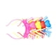 thumbnail image 4 of KAKOWELY 4 diademas luminosas con luz LED para el pelo, accesorios para el pelo de fibra brillante para San Valentín, fiestas y bodas (color aleatorio)., 4 of 4