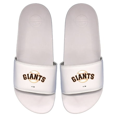 

Men s ISlide White San Francisco Giants Primary Logo Motto Slide Sandals