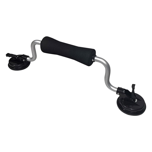Cargador de rodillos de kayak, soporte para el techo de automóviles Roller de la embarcación universal estante de techo de asistencia de carga de