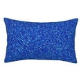 thumbnail image 1 of Fotbe Blue Circles Mosaic Funda de Almohada Decorativa Estilo Occidental, Lujo en Algodón, Fundas para Almohadas King, Cojín Estampado para Decoración del Hogar-20"x30", 1 of 6