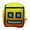 L, variant on Cute Geometry Plush Toy, Cube Volume Game Stuffed Birthday Gift for Fans Kids