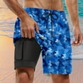 thumbnail image 2 of Kcolen Mens Swim Trunks 5 Inch Black Solid Swimming Short Comfy Mens Swimwear Swim Trunks Men Summer Beach Athletic Fit Swimwear, 2 of 4