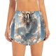thumbnail image 2 of Balery Cool Cloud White Dragon Pantalones cortos deportivos para mujer con forro y dos bolsillos, elásticos, para entrenamiento, gimnasio, yoga-Medium, 2 of 7