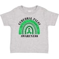 thumbnail image 3 of Inktastic Cerebral Palsy Awareness Green Ribbon Rainbow Boys or Girls Baby T-Shirt, 3 of 5