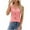 Pink, variant on Tumotour Summer Tank Top For Womens Sleeveless Button Up Shirts V-Neck Loose Blouse Tops Work Blouses Tunics Vest With Pocket