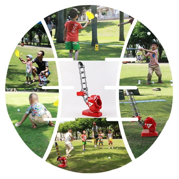 IBASETOY Baseball Launcher for Kids with Coordination Training 1 Set