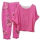 thumbnail image 1 of Conjunto de tops y pantalones de manga larga con cuello redondo y estampado para mujer Wmkox8yi  bvn2736, 1 of 8