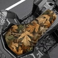 thumbnail image 4 of XYZCANDO Yellow Camo Hunting Waterproof ATV Seat Cover Nonslip Heavy Duty Motorcycle Cushion Covers with Elastic Edge for Most Polaris Sportsman Polaris Scrambler Honda Rancher, 4 of 7