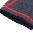 thumbnail image 4 of Rodilleras deportivas de punto de nailon antideslizantes para correr, fitness, escalada al aire libre, 4 of 4