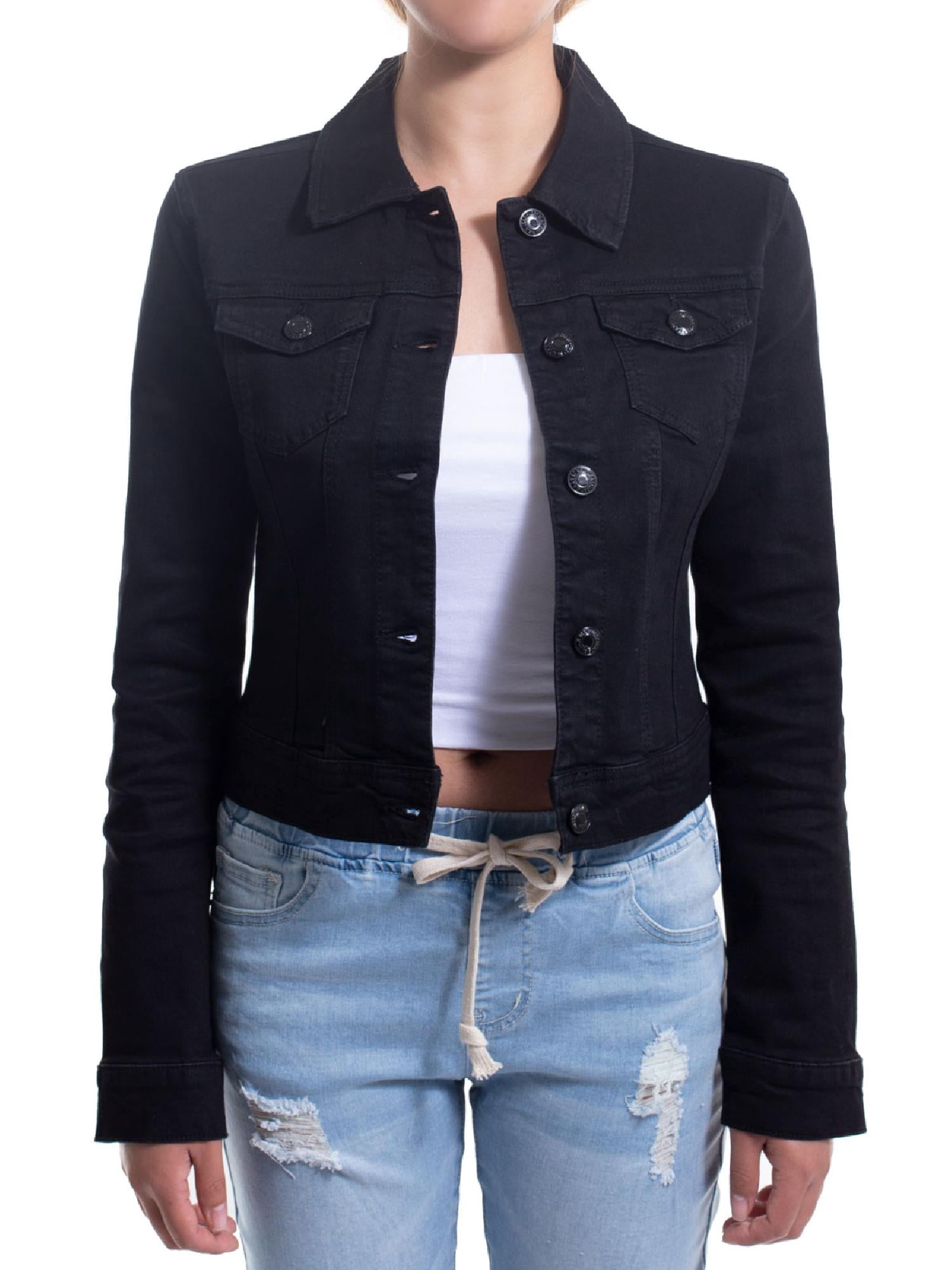Washed Denim Jean Jacket 