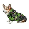 thumbnail image 6 of Uemuo Frogs And Santa Hat for Winter Dog Hoodie Sweatshirts with Pockets Warm Dog Clothes for Small Dogs Chihuahua-XX-Large, 6 of 8