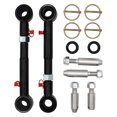 thumbnail image 1 of 2034 Sistema De Desconexión Más Rápida De Barra Estabilizadora Delantera Reemplazo Para Jks Compatible Con Wrangler Jk Jku 2007-2018 Con Elevadores Ajustables De 2.5" A 6" (Negro), 1 of 1