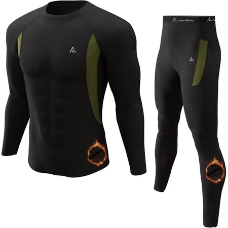 Thermal Underwear Long Johns Set Mens Winter Gift Hunting Gear Sport Base Layer Bottom Top
