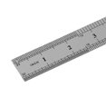 thumbnail image 1 of 5 PACKS Stainless Steel Metal Ruler 30CM Straight Ruler Double Sided School Stationery, 1 of 8