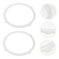 thumbnail image 4 of OULII Silicone Replacement Seal Rings 2Pcs for Electric Pressure Cooker High Elasticity 9.4X9.4X0.7Inch, 4 of 8