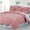 Rose/Silver Pink, variant on Home Soft Things 4 Piece Diamond Square Bedspread Quilts Set - Blue - King (102" x 90")