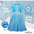 thumbnail image 4 of Disney Girls' Frozen 2 Fantasy Gown Nightgown, FANTASY ELSA 2, 2T, 4 of 8