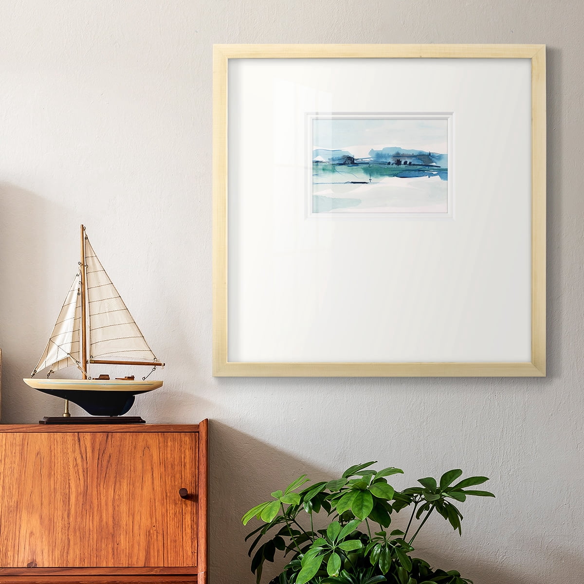 Ultramarine Vista IIPremium Framed Print