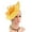 Yellow, variant on MESSUEN Ladies Church Hats Womens Tea Party Hat Womens Dress Hats Women Hats Fashion Hair Fascinators for Women Dress Hats for Women Tea Party Hats for Women Black One Size