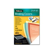 Fellowes - A4 (8.25 in x 11.7 in) - 180 micron - clear - 100 pcs. PVC binding cover