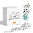 thumbnail image 1 of LEEYNEER Label Maker Machine with Tape P1 2 Inch Thermal Printer Portable Bluetooth Shipping Label Printer Sticker Maker Labeling Machine Home Office School Business Use Rechargeable Whit, 1 of 6