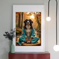 thumbnail image 2 of Diamond Art Kit for Adults, Dog Meditating Forest Calm Autumn Diamond Painting for Adults Beginners, DIY Diamond Art Painting Kits, 5D Diamond Painting Crafts for Home Decor 12x16 Frameless, 2 of 7