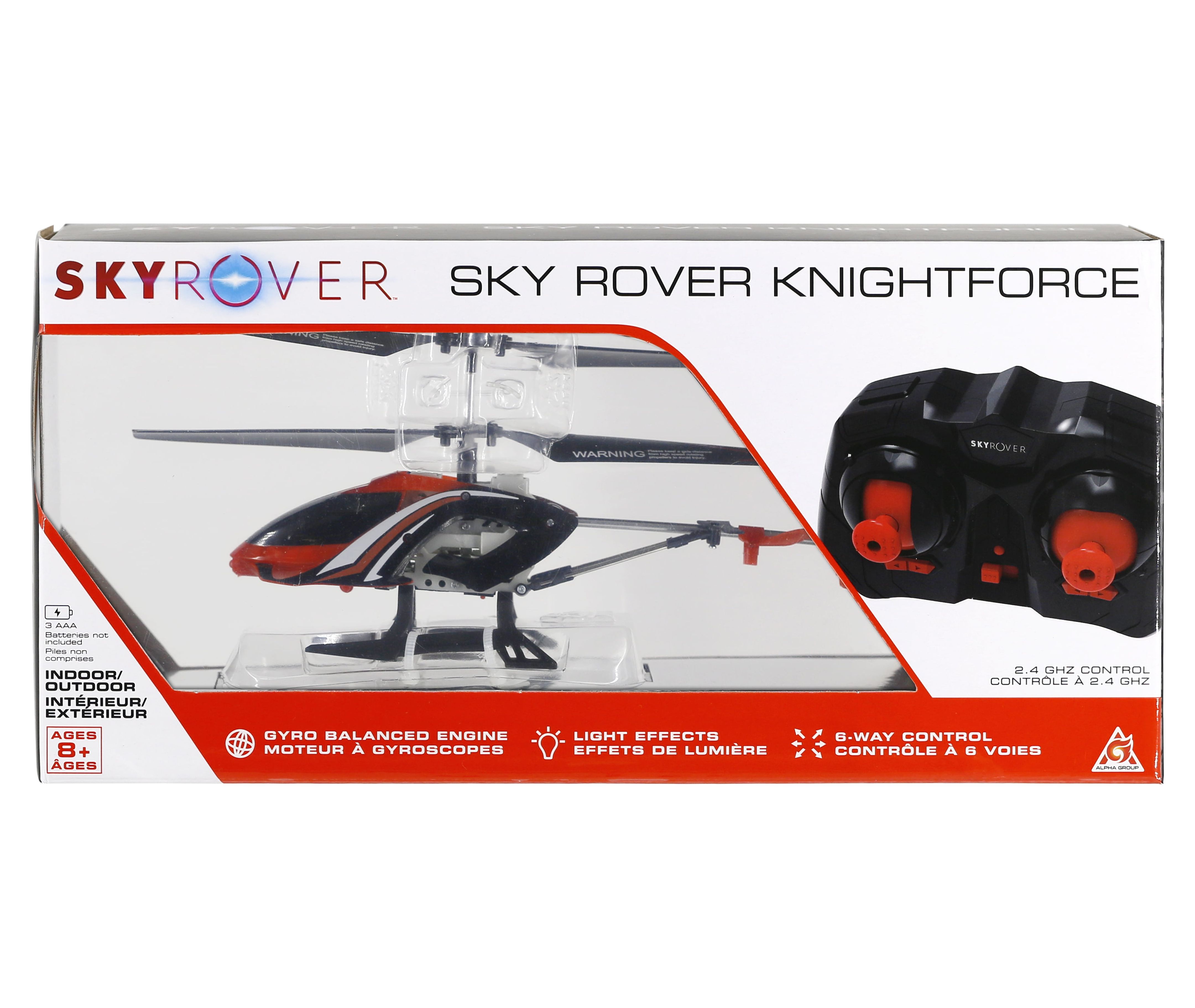 Sky Rover Knightforce 2.4GHz Remote Control Helicopter, Red photo 5