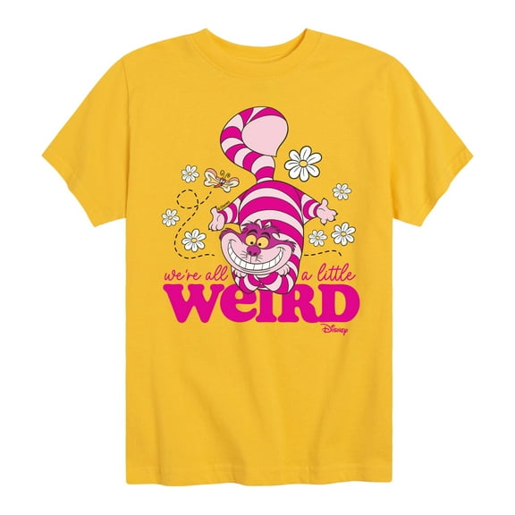 Disney - Alice In Wonderland - Were All A Little Weird - Toddler & Youth Short Sleeve Graphic T-Shirt