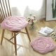 thumbnail image 3 of (gris)45x45cm Coussin Rond De Coussin De Chaise D'tudiant En Peluche Paissi, 3 of 5