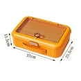 thumbnail image 7 of Fiocias Document Organizer Storage Box Multi Functional Portable Large Capacity Document Orange, 7 of 7