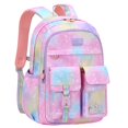 thumbnail image 2 of Bonita mochila escolar para niños y niñas, mochila escolar impermeable para estudiantes de princesa, mochila escolar para adolescentes Fivean unisex, 2 of 2
