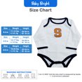 thumbnail image 3 of Baby Bright Newborn Essentials Must Have newborn stuff – Going Home Outfit, Newborn Outfits, Preemie Bodysuits, Gift for newborn, Baby Shower Gift, 2-Pcs Set,  Blue Orange, 3 of 7