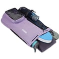 thumbnail image 2 of Drawstring Mesh Swim Backpack with Wet Pocket Lightweight Sports Equipment Bag for Swimming Gym Workout Grer Hand Carry Handle Beach Pool, Purple, 2 of 7