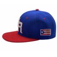 thumbnail image 2 of Baseball Cap Blue Red White Puerto Rico, 2 of 3