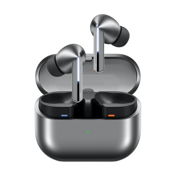 SAMSUNG Galaxy Buds 3 Pro AI True Auriculares Bluetooth inalámbricos, cancelación de Ruido, optimización de Sonido, intérprete en Tiempo Real, Ajuste cómodo rediseñado, Plateado versión