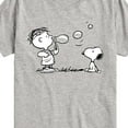 thumbnail image 3 of Peanuts - Snoopy Bubbles - Toddler & Youth Short Sleeve Graphic T-Shirt, 3 of 6