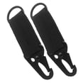 thumbnail image 2 of Llavero de correa de nailon con hebilla para cinturón de exterior, cierre multifuncional para montañismo, mochila de senderismo, llavero negro, 2 of 14