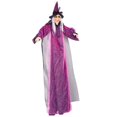 thumbnail image 4 of Lipstore Halloween Hanging Witch Animated Talking Witch Sound Activated Luminous Light up, 4 of 7