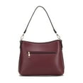 thumbnail image 6 of MKF Collection Anayra Vegan Leather Women's Hobo Bag, Elegant Crossbody Purse Handbag by Mia K - Wine, 6 of 10