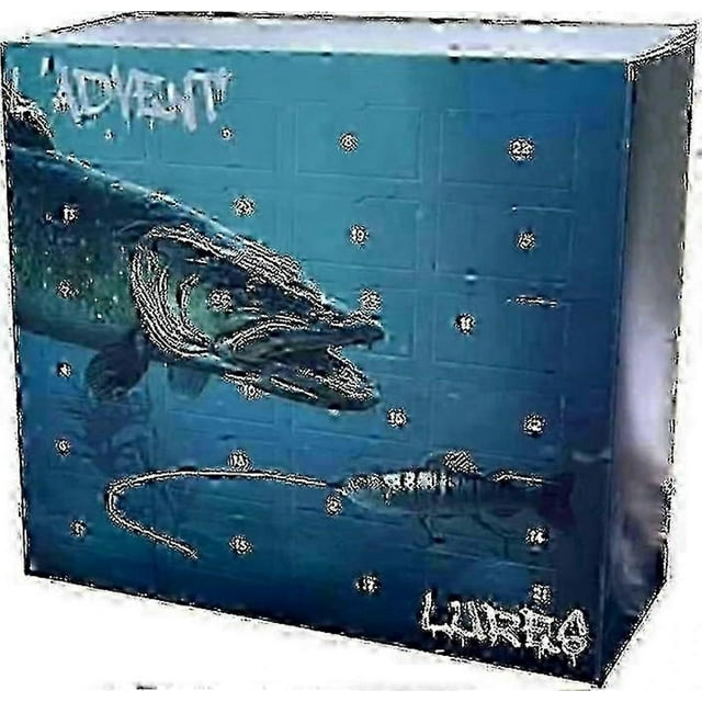 2025 LADVENTLURES 2024, Fishing Advent Calendar, Fishing Lure Christmas Gifts