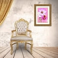 thumbnail image 3 of Evalia Designs 14x18 Gold Ornate Wood Framed with Double Matting Museum Art Print Titled - Butterfly on Cosmos, 3 of 4