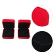 thumbnail image 3 of 2Pcs Square Shape Lint Bracelet Box Jewelry Container Jewelry Boxes, 3 of 9