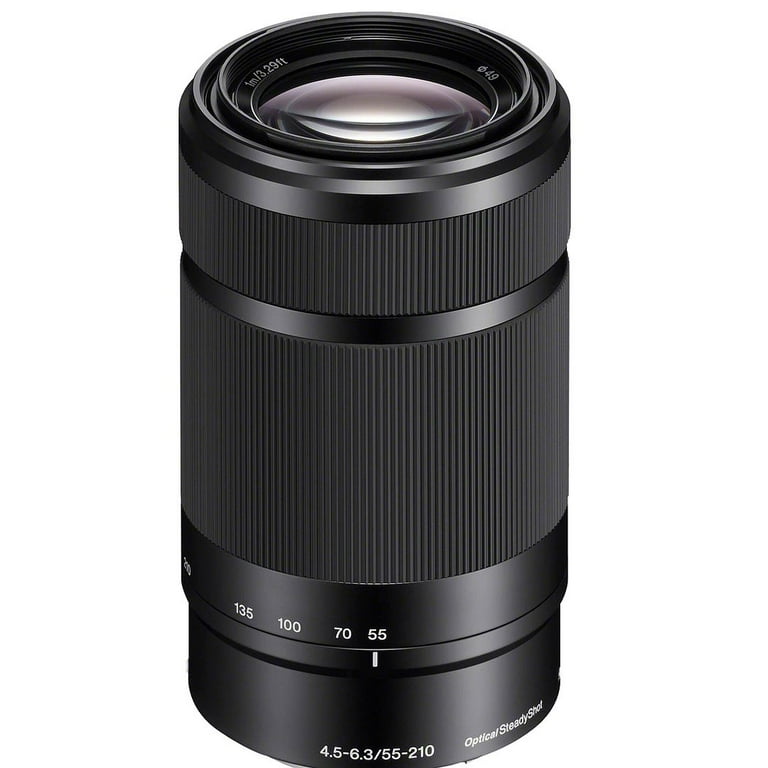 Sony A6400 Mirrorless Camera with 55-210mm Lens + 16-50mm Lens + SanDisk 128GB Memory Card + Backpack + SV Premium Accessory Bundle (International Model)