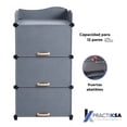 thumbnail image 4 of Zapatera Armable Para 12 Pares Puertas Abatibles Practiksa, 4 of 5