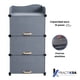 thumbnail image 4 of Zapatera Armable Para 12 Pares Puertas Abatibles Practiksa, 4 of 5