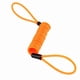 thumbnail image 4 of Motorcycle Bike Alarm Disc Lock Antitheft Security Spring Reminder Cable Tight, 4 of 5