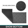 thumbnail image 5 of Gray Checkered Pattern Anti Fatigue Kitchen Rugs Set Of 2, Non Slip Washable Decorative Floor Mats for Kitchen Sink Laundry, 17"x30" and 17"x47", 5 of 5
